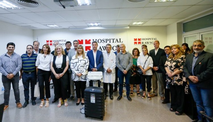 Nuevo ecógrafo para el Servicio de Pediatría del Hospital Rawson