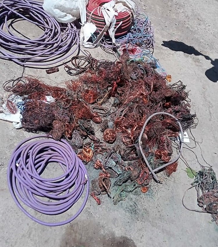 La Policía de San Juan secuestró más de 200kg de cobre en diversos operativos