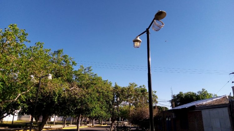 Por actos vandálicos Rivadavia tuvo que reponer 160 luminarias