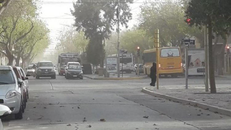 San Juan en alerta amarillo por fuerte viento Sur