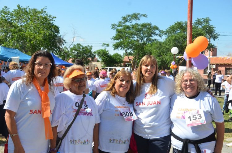 Gran participación familiar en la 3° Caminata por la Igualdad y la Inclusión