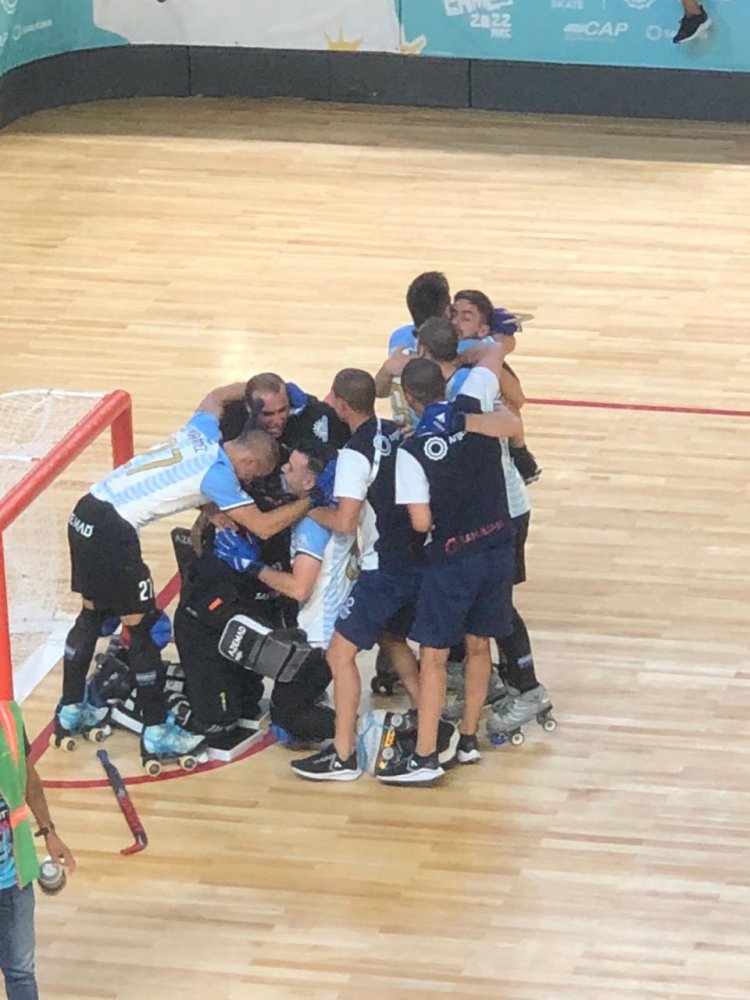 ARGENTINA Campeón mundial del hockey sobre patines Senior