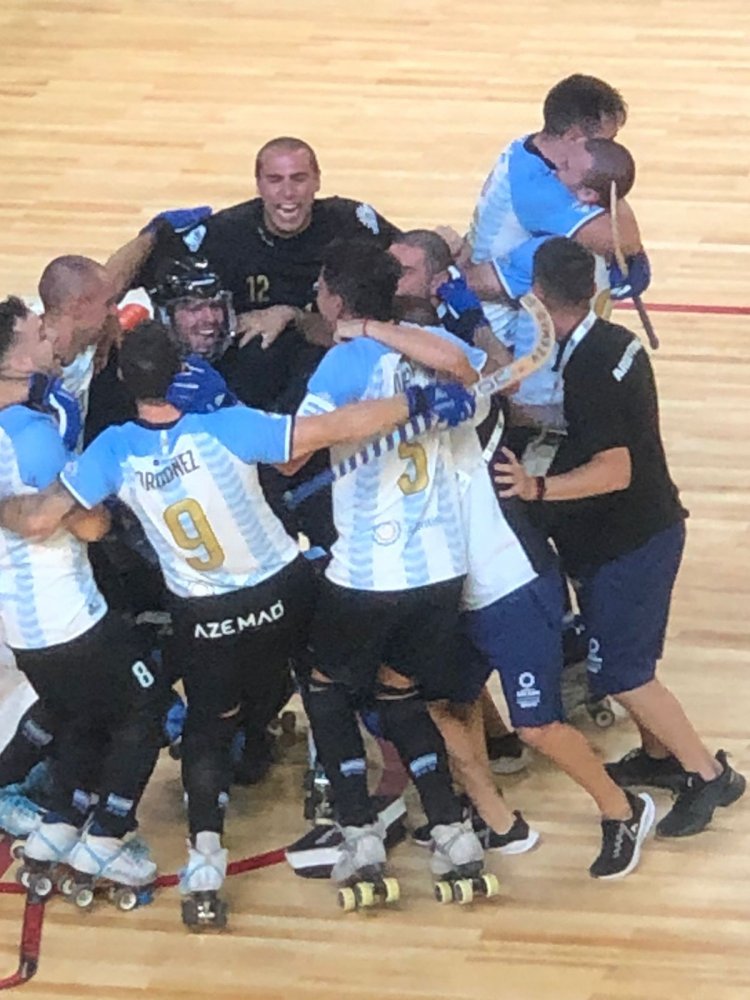 ARGENTINA Campeón mundial del hockey sobre patines Senior