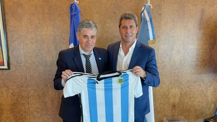 Uñac mantuvo una reunión con el presidente de YPF