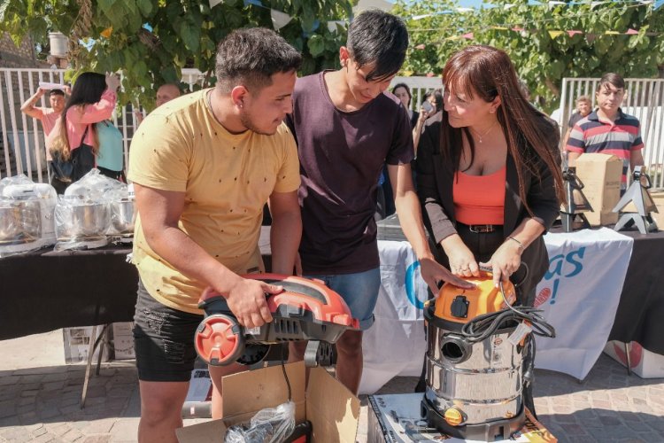 50 chimberos recibieron equipamiento para emprender sus proyectos