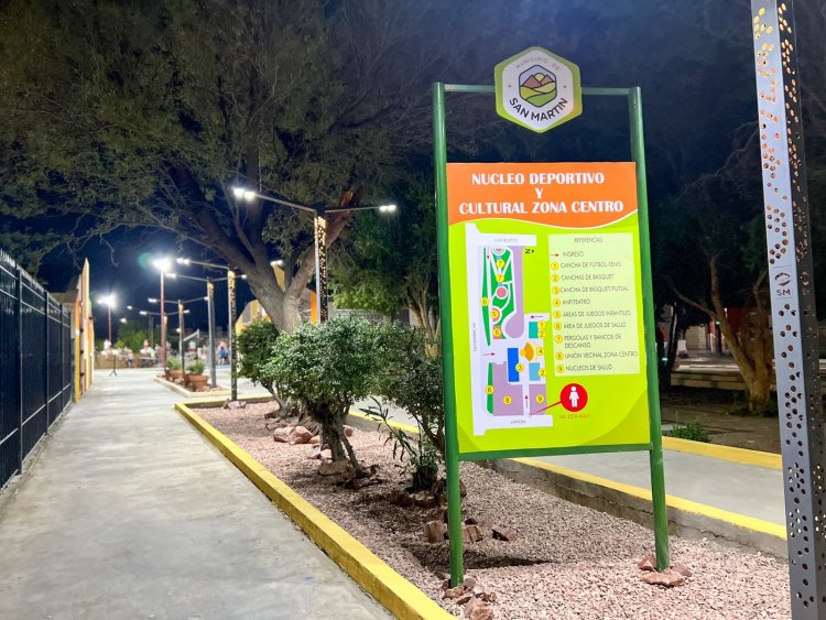 San Martín tiene un nuevo complejo deportivo