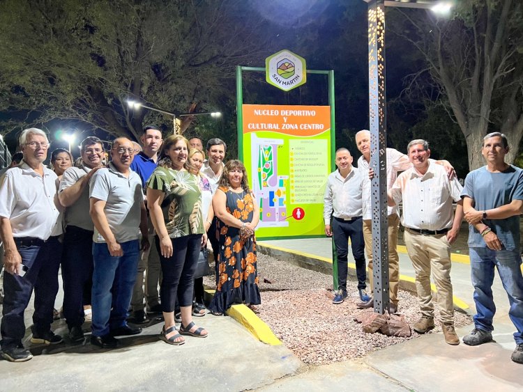 San Martín tiene un nuevo complejo deportivo