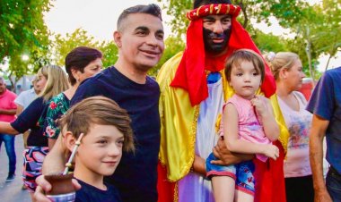 Villa Ariza y Los Barrios Andacollo del 1 al 5 recibieron a los Reyes Magos estrenando sus plazas