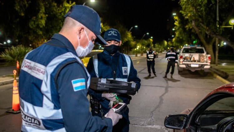 La Policía de San Juan trabajó intensamente en primer día del 2023