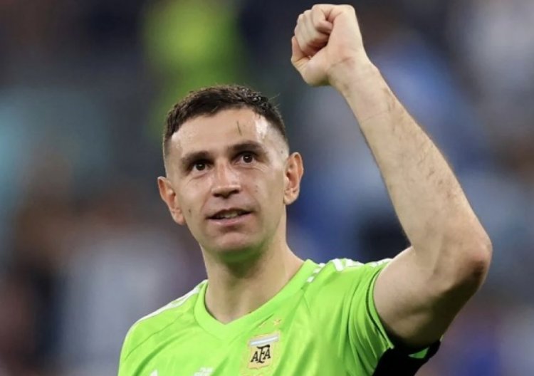 El Dibu Martínez!:  2do mejor arquero del mundo