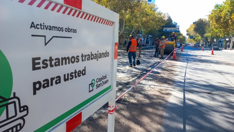 Capital: con el "Método Central" inicia la repavimentación del 2° tramo de Avenida Ignacio de la Roza