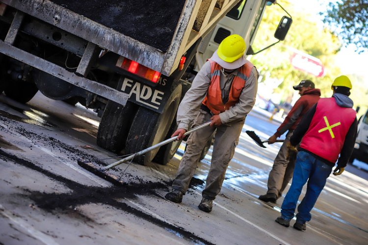 Capital: con el "Método Central" inicia la repavimentación del 2° tramo de Avenida Ignacio de la Roza