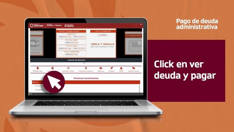Cómo pagar una deuda administrativa, judicial o acceder a un plan de pago a través de la web