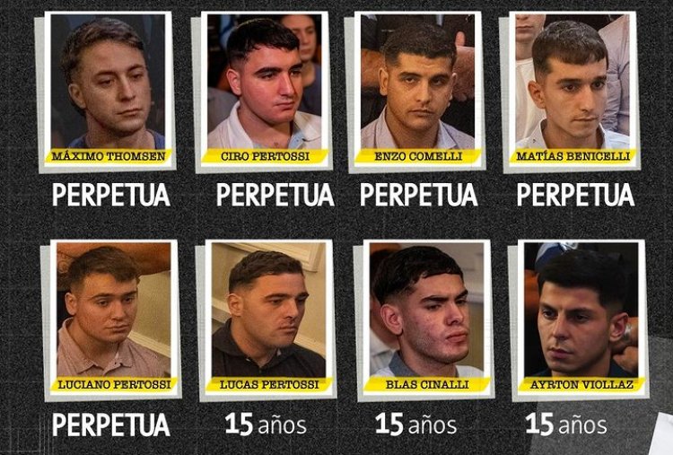 Báez Sosa: condenaron a cinco de los rugbiers a perpetua