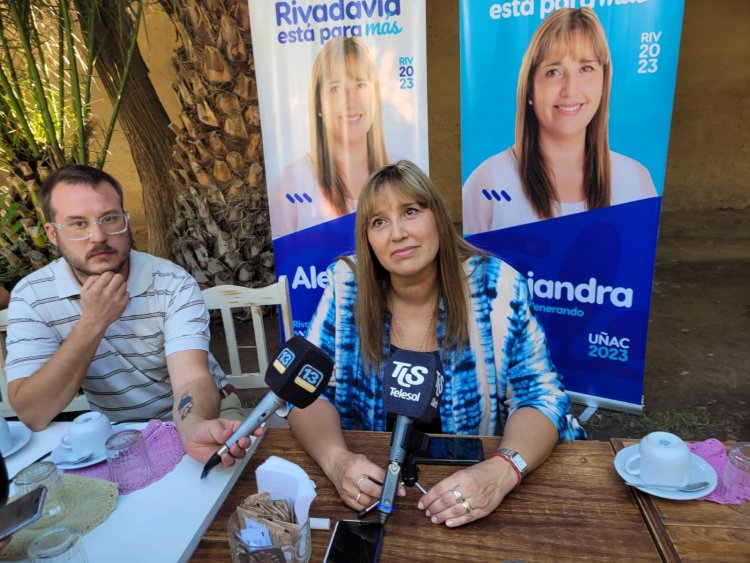 Alejandra Venerando: Quiero ser intendenta de Rivadavia