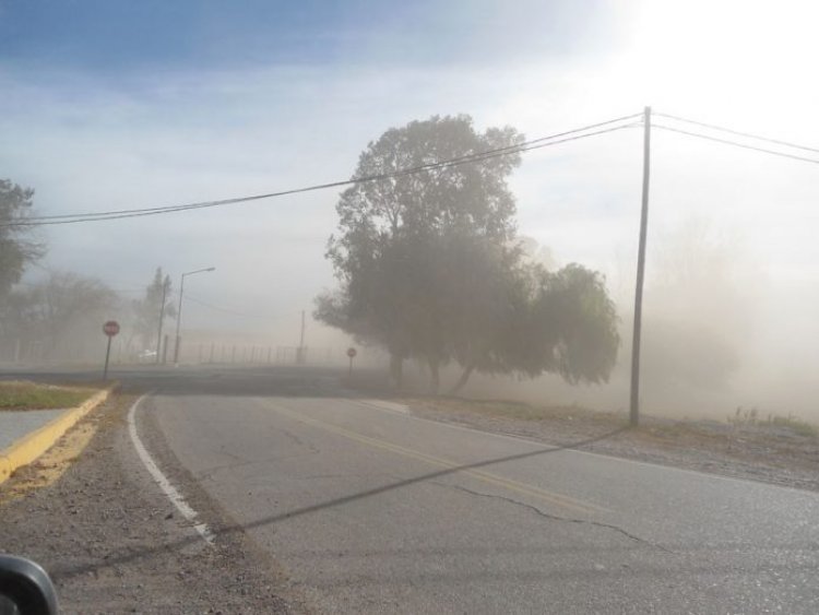 Alerta amarillo por llegada de viento Sur