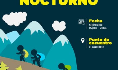 Trekking nocturno en Rivadavia