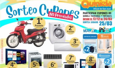 Este sábado se realizarán los sorteos de Cupones no Premiados de la CAS