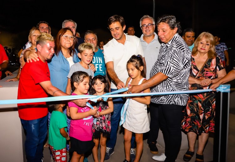 El B° Costa Canal II, Capital cerró una semana de obras a pleno