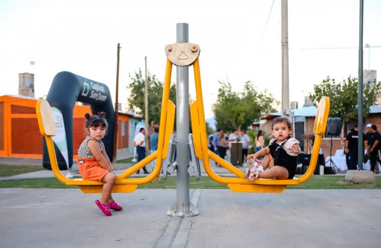 El B° Costa Canal II, Capital cerró una semana de obras a pleno