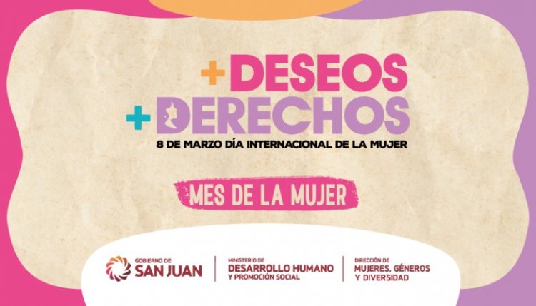Conocé todas las actividades por el Mes de la Mujer