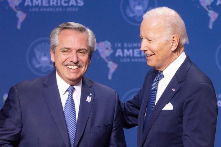 Alberto Fernández se reúne con Joe Biden en Washington