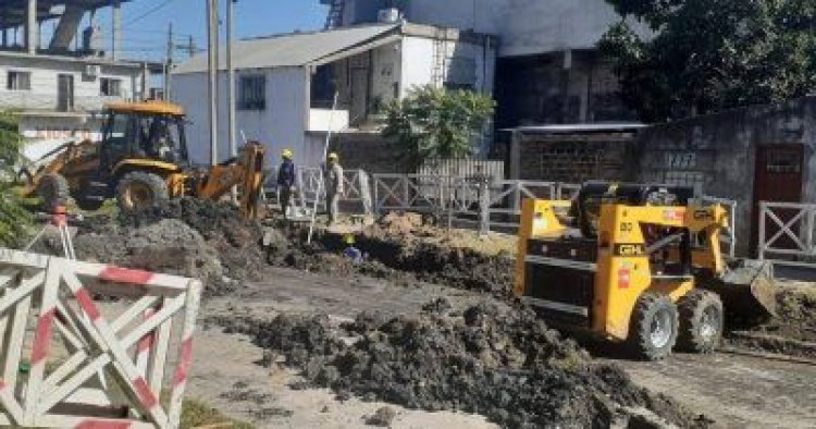 Vecinos de Albardón tienen bonificación para conectarse al sistema cloacal