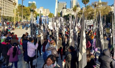 Piqueteros reclaman reunirse con Alberto Fernández