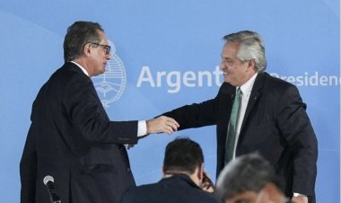 El presidente recibió al titular del Banco Central
