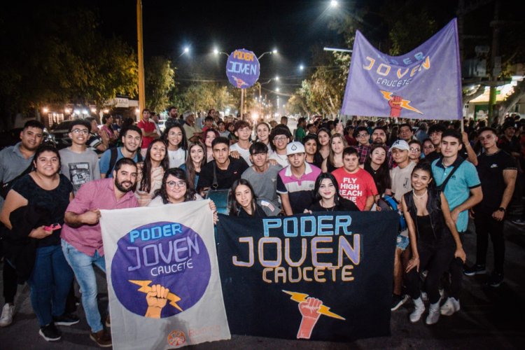 Romina Rosas apoyada por miles de cauceteros