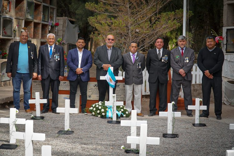 Ullum homenajeo a Veteranos y Caídos en la guerra de Malvinas