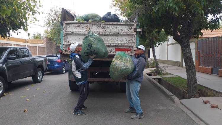 Capital descuelga de cartelería peligrosa, descacharreo y ecocanje