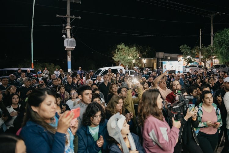 En Angaco, Uñac destacó las cifras del crecimiento de San Juan