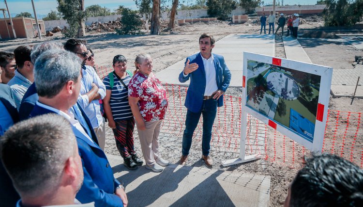 Ecoparque de Capital está en un 44 por ciento de avance la obra