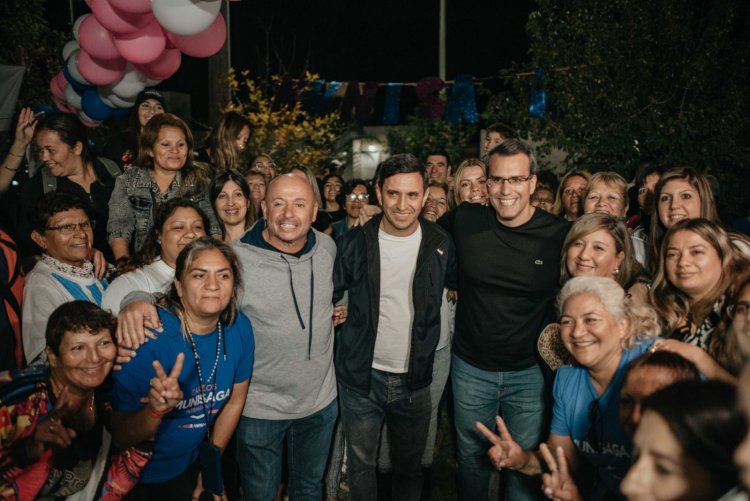 Andino estuvo en Rawson y dijo que “este gobierno se distingue por trabajar en equipo con los municipios