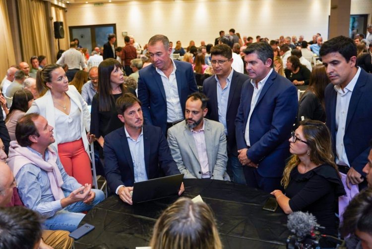 Orrego y Martín presentaron los lineamientos estratégicos para el futuro de San Juan