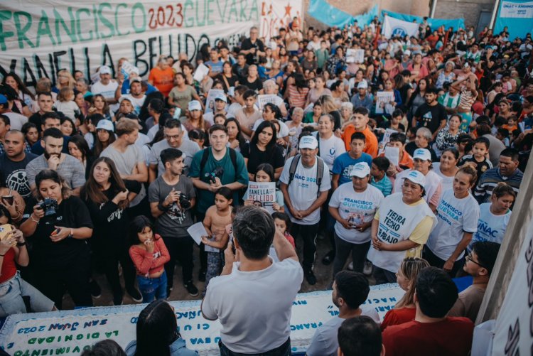Andino en San Martín, Rawson y Rivadavia: “ Que todos tengan acceso a la educación que merecen”