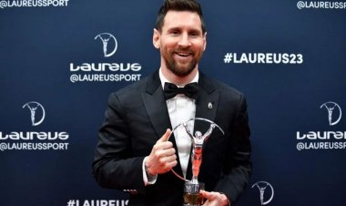 Messi fue elegido mejor deportista del año tras superar a Mbappé
