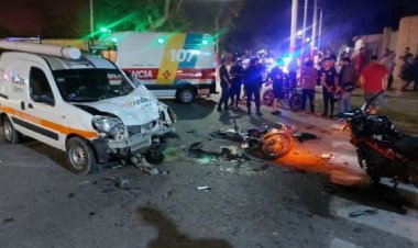 Muere un hombre  por un triple choque en Chimbas