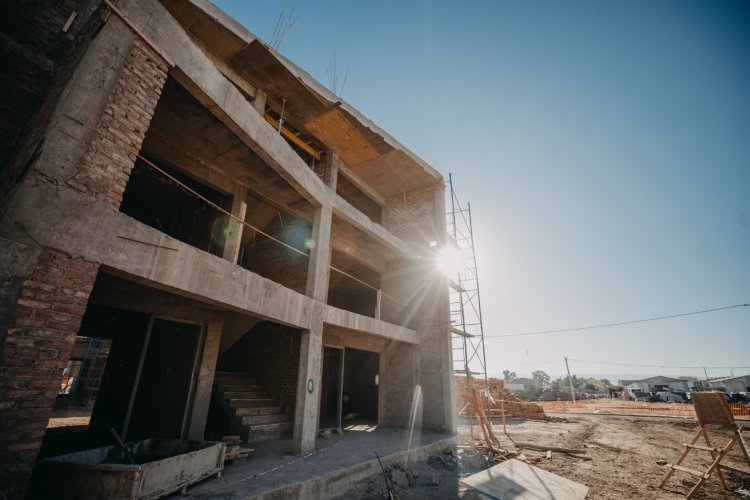Progresa la obra de barrio Los Molinos, en Capital
