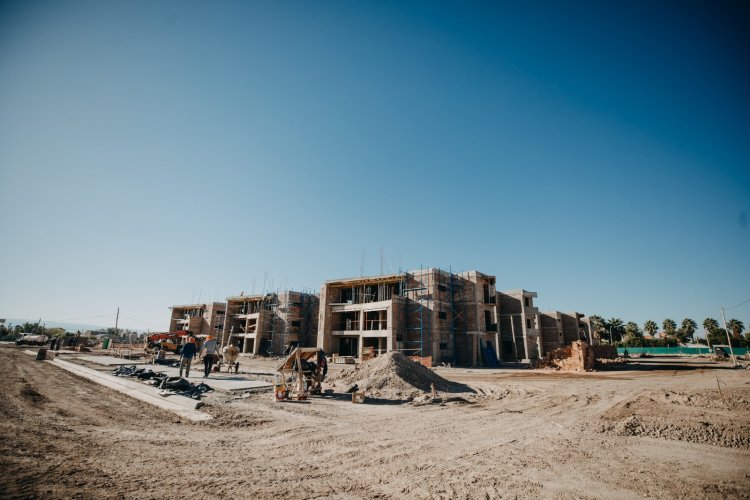 Progresa la obra de barrio Los Molinos, en Capital