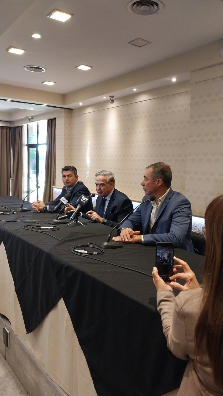 Pichetto en San Juan demostró su apoyo a Marcelo Orrego