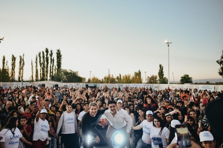 Con Uñac en Sarmiento, la Revolución Deportiva fue protagonista