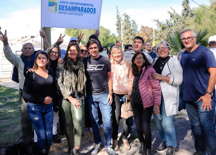 Baistrocchi y Uñac cerraron campaña con un llamado a la militancia responsable