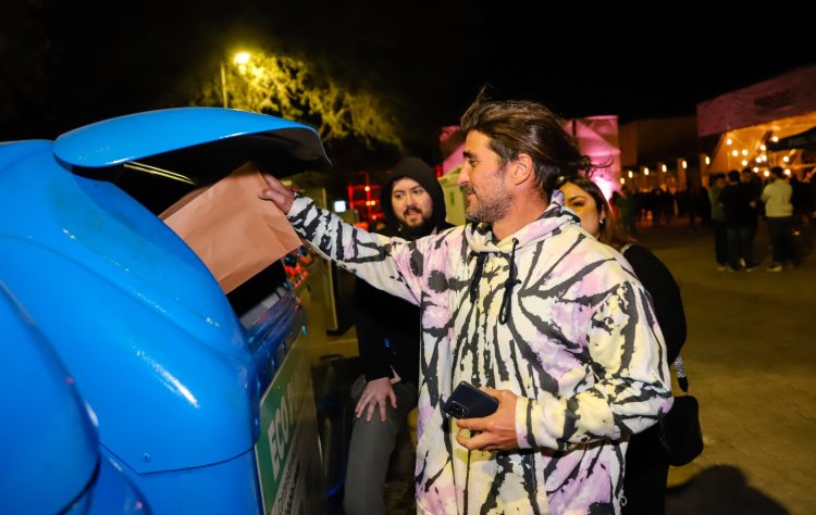 Más de 2 toneladas de plástico reciclable se juntó en una fiesta única y sustentable