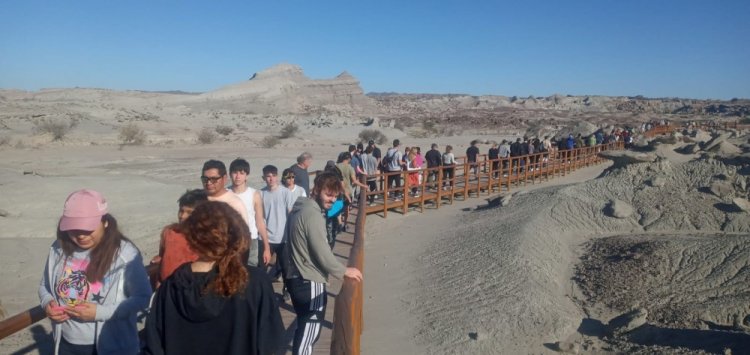 Más de 4 mil personas visitaron el parque Ischigualasto el fin de semana