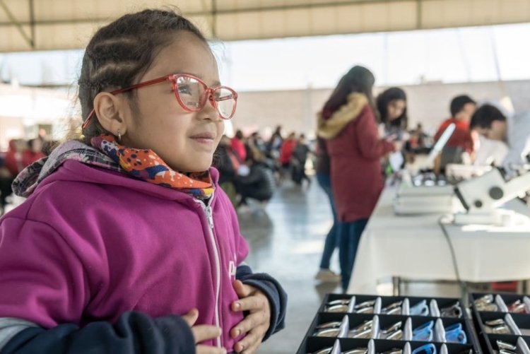 40.000 sanjuaninos recibieron sus anteojos