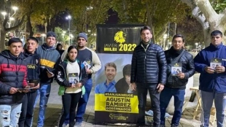 Agustín Ramírez llevó sus propuestas de campaña a Caucete