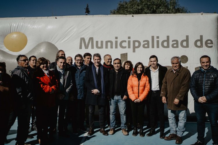 En Iglesia, Uñac inauguró importante cantidad de obras