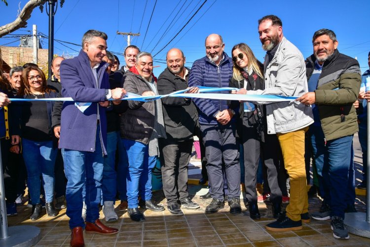 Chimbas estrena la l° etapa de su Centro Comercial a Cielo Abierto   